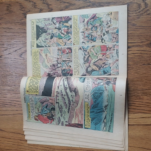 Vintage 50s Classics Illustrated No. 130 Caesar's Conquests Julius Caesar Comic - Picture 8 of 16